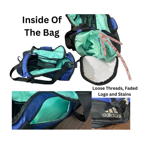 Adidas Squad III Duffel Medium Gym Bag Unisex Multiply Coloured - Picture 4 of 6